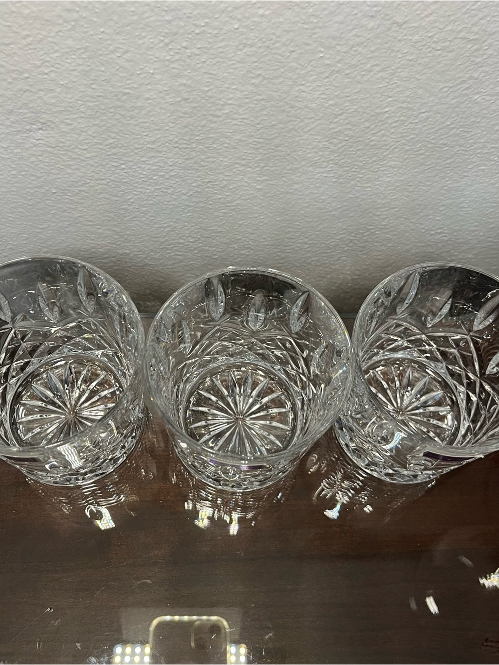 SET OF 3 Marquis by Waterford Markham Double Old Fashion Crystal Glasses NEW - Picture 6 of 15